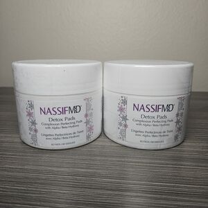 Nassif Set of 2 Detox Pads 60ct each New Sealed